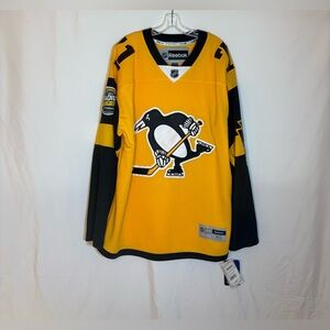 Reebok Pittsburgh Penguins #71 Malkin 2017 Stadium Series Hockey Jersey XL